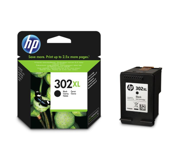 Tusz HP 302XLBK 480str. (F6U68AE) czarny - 272334 - zdjęcie 2